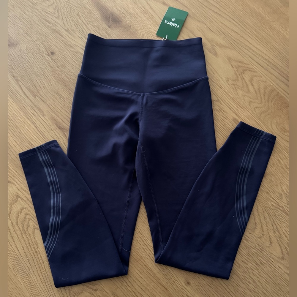 HALARA women Dark Blue Leggings